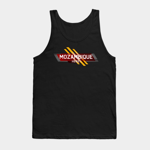 Mozambique Here! Tank Top by aparttimeturtle